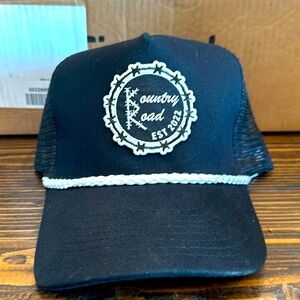 Kountry Road Company -Tradition Trucker Hat with Rope- Snap Back